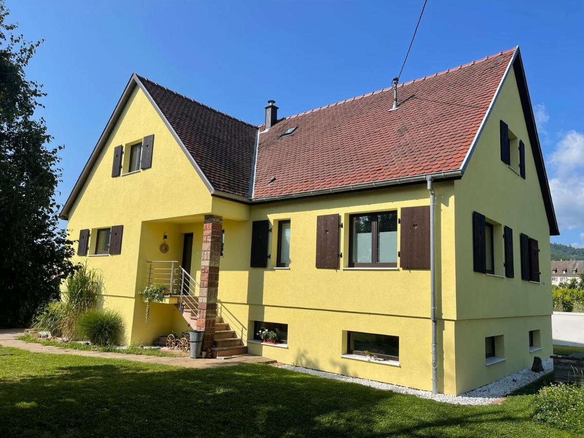 Alsacebnb - Gite 12 Personnes Dans Le Vignoble - Piscine Privee & Spa Ammerschwihr Buitenkant foto